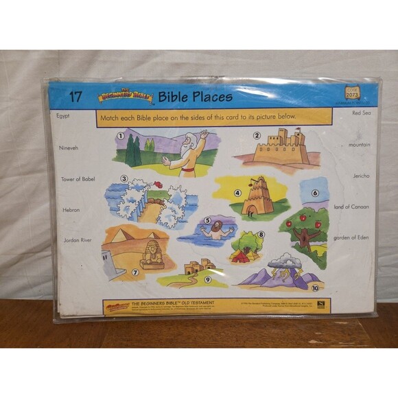 GeoSafari Card Set Old Testament 14-24001 Teacher Homeschool Bible Educational - Picture 2 of 2